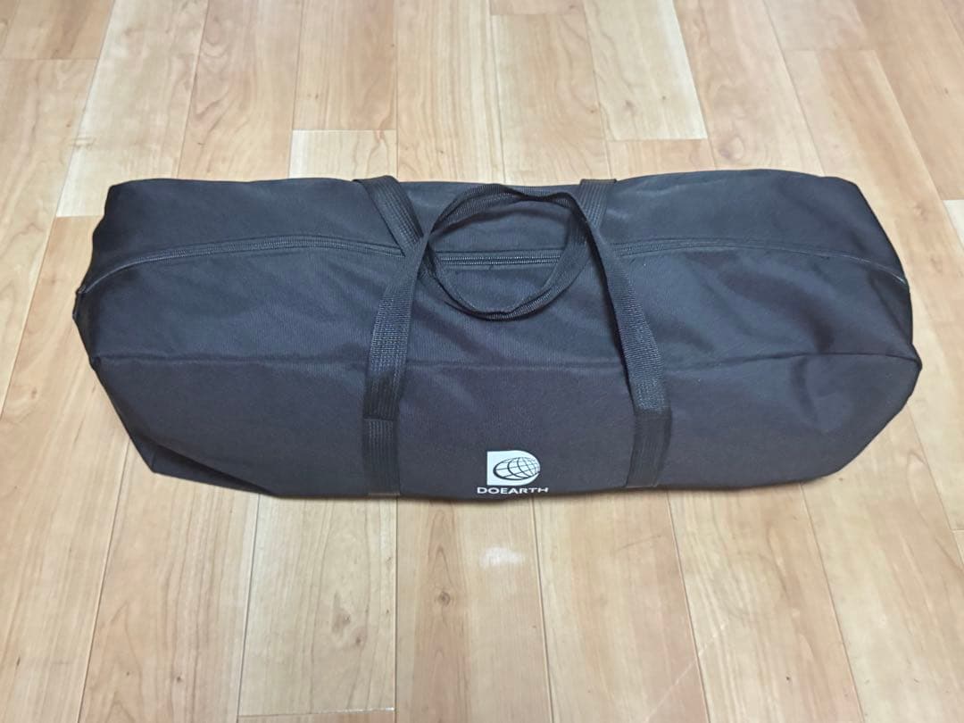 DOEARTH Gussuri エアーコットマット ブラック ヘリノックス