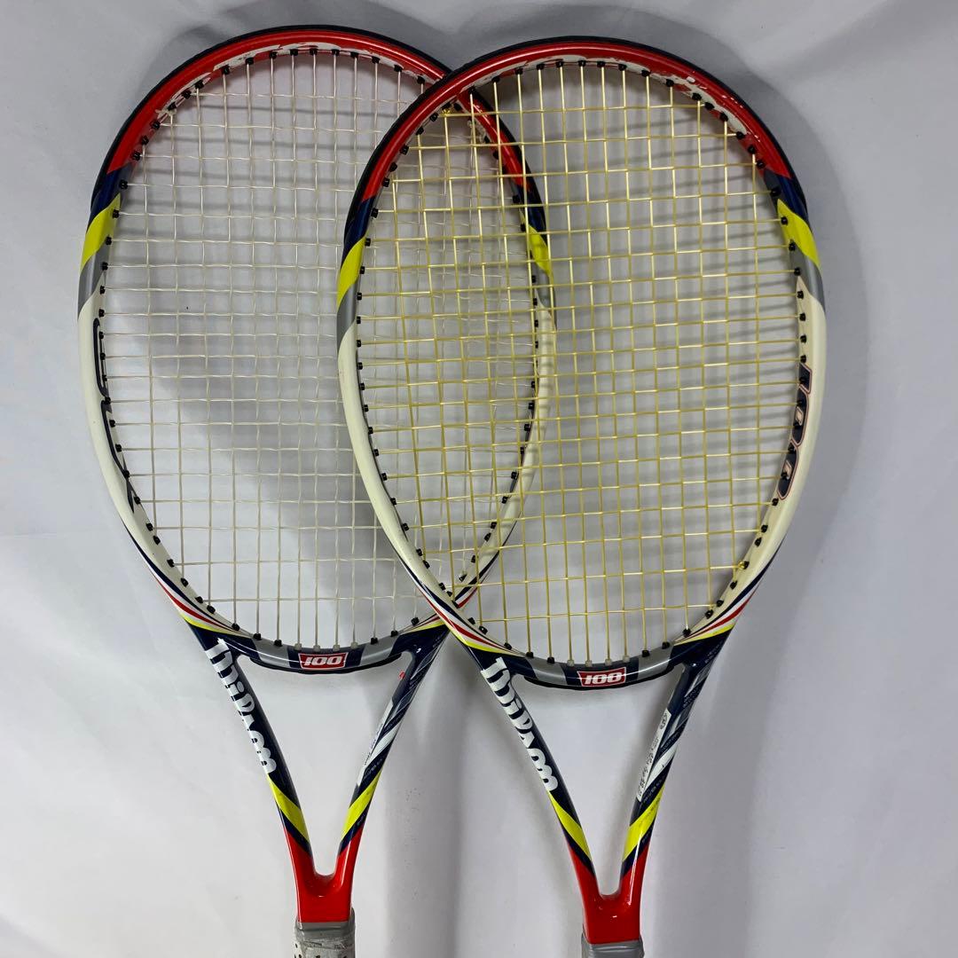Wilson steam100 BLX G3 2本セット　テニス　公式　ラケット