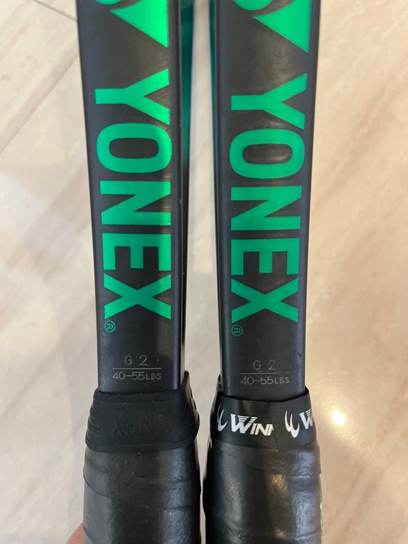 YONEX G2 テニスラケット 2本セット