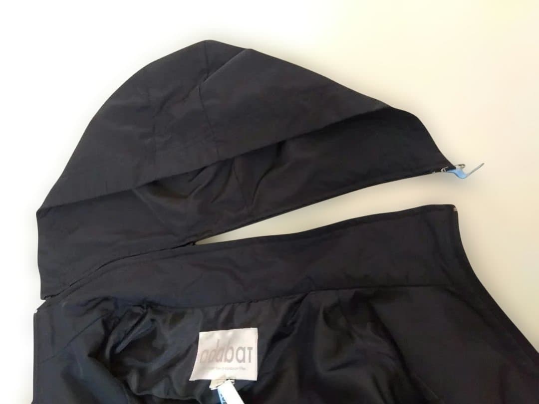 adabat 黒 ジャケット フード付き