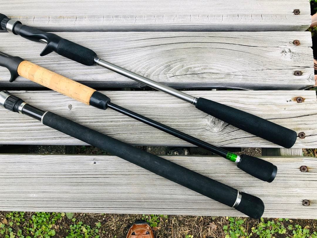 メジャークラフト他、オフショアロッド３本セット 【即使用可】ジャンク 送料込み