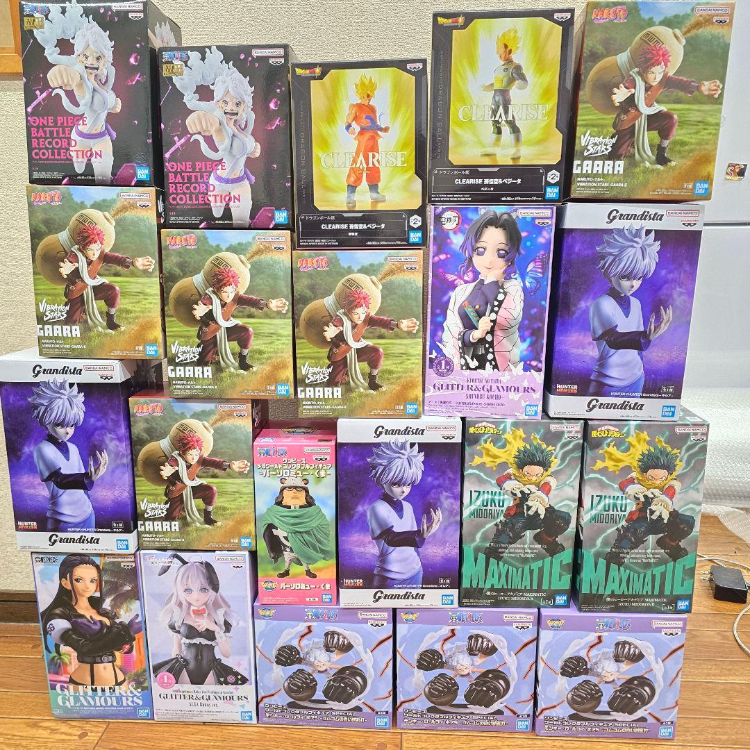 新品未開封 最新 プライズフィギュア まとめ売り 21個 まとめ売りセット