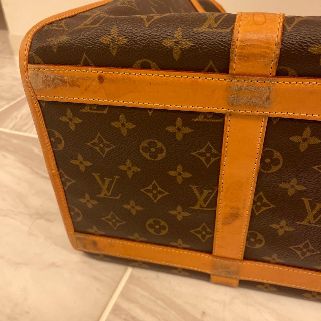 ルイヴィトンM42021モノグラム　ペットキャリーサックシャン50廃盤