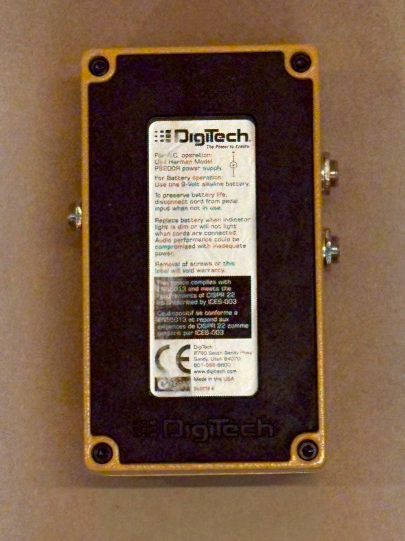 DigiTech ギターエフェクター Crossroads XAS-EC