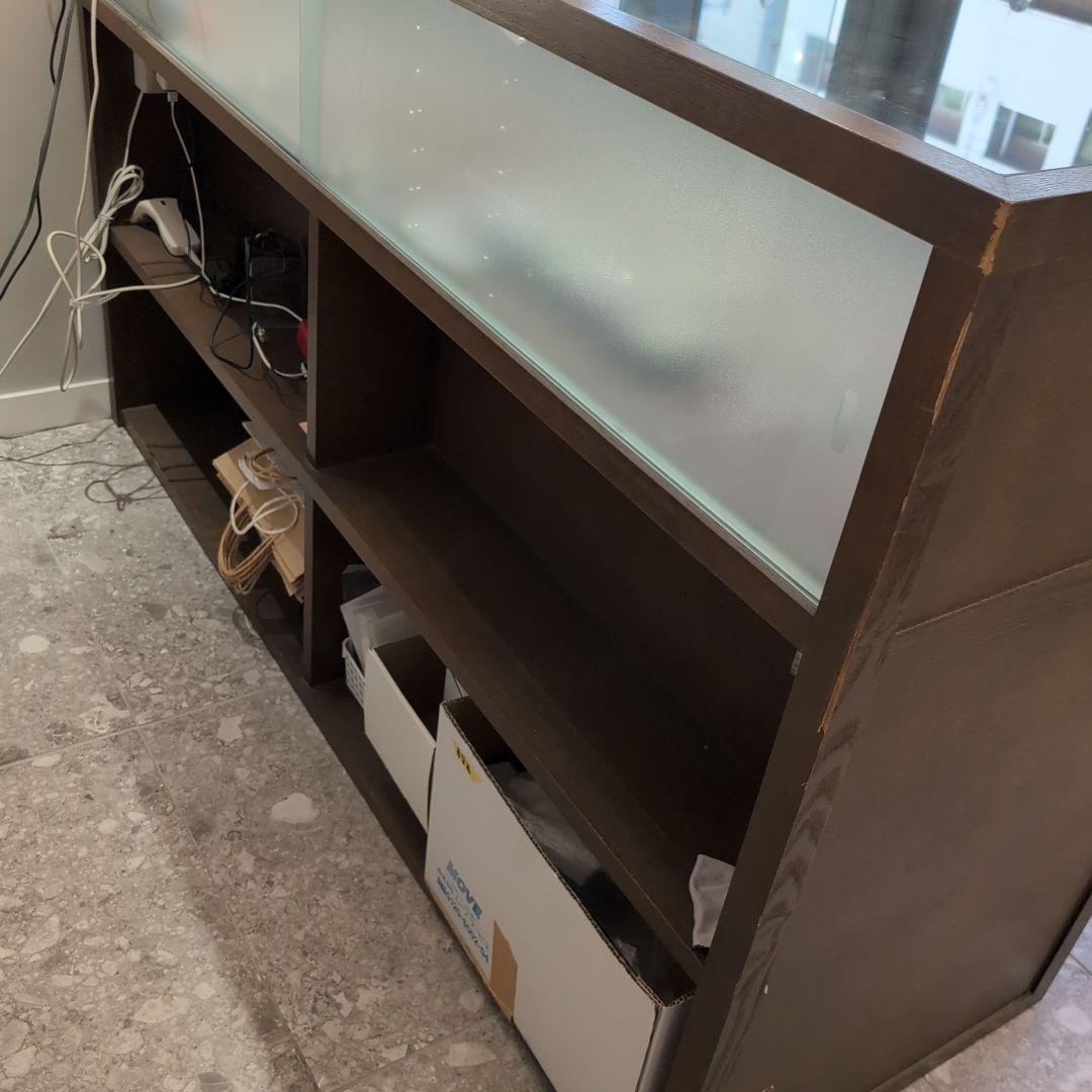 ショーケース　レジカウンター　ジュエリー　店舗　什器　アクセサリー