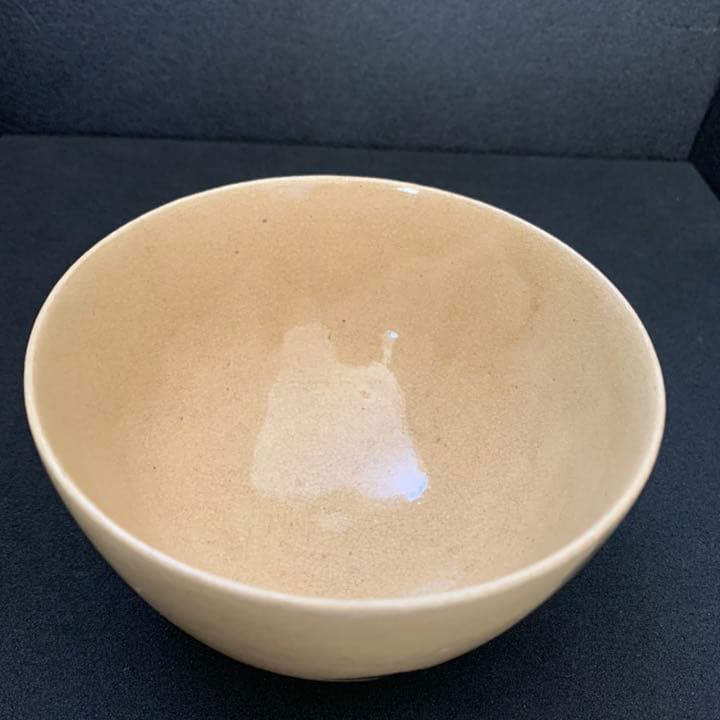 古薩摩　薩摩焼　茶碗　絵付　笹の絵　茶碗　茶道具