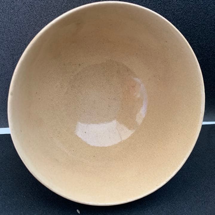 古薩摩　薩摩焼　茶碗　絵付　笹の絵　茶碗　茶道具