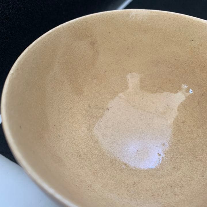 古薩摩　薩摩焼　茶碗　絵付　笹の絵　茶碗　茶道具