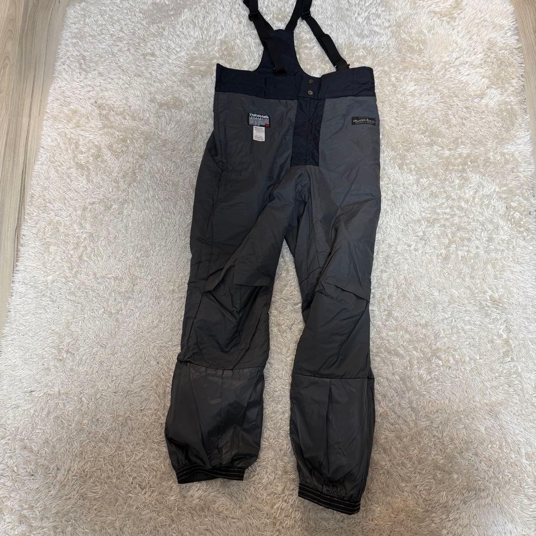 モンベル montbell スーパーハイドロブリーズ インシュレーテッドビブ