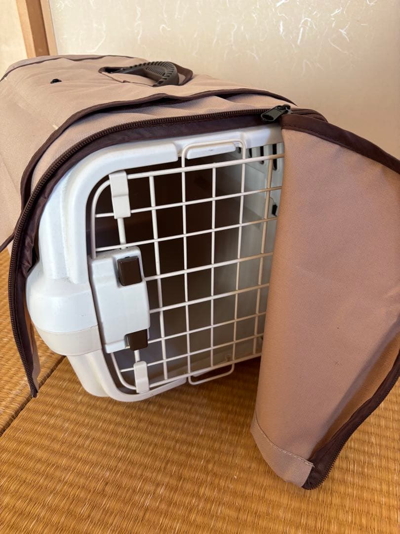 リッチェルキャンピングキャリー　ダブルドア　Sサイズ　未使用　専用カバー