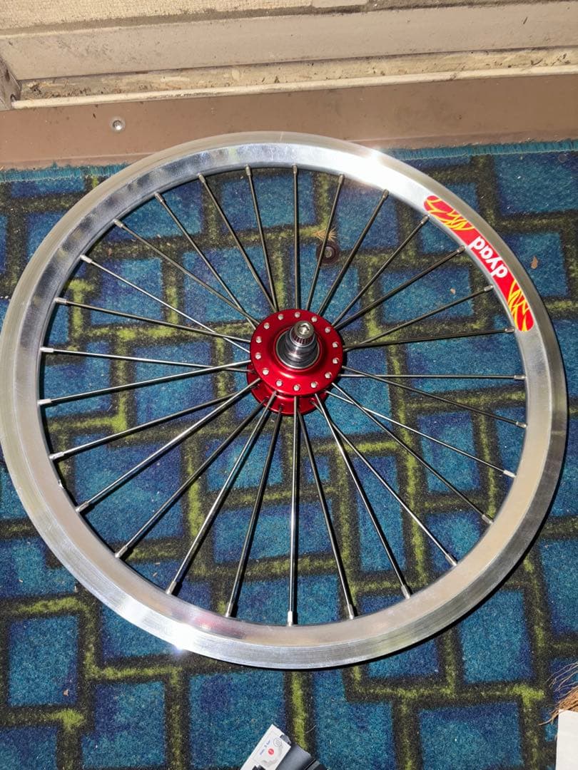 ブロンプトン用 フィルウッドハブ Velocityリム ホイール