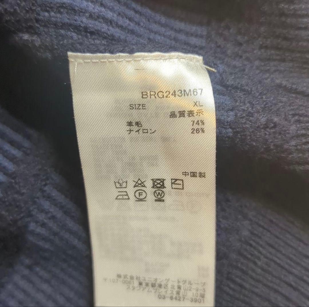 更に値下げしました‼️【美品】BRIEFINGタートルネック 2024AWモデル