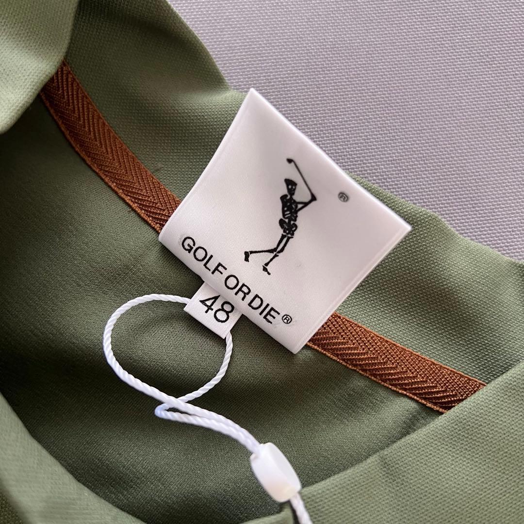 MARK&LONA マークアンドロナ　ハイネック　スウェット　メンズ　カーキ　L