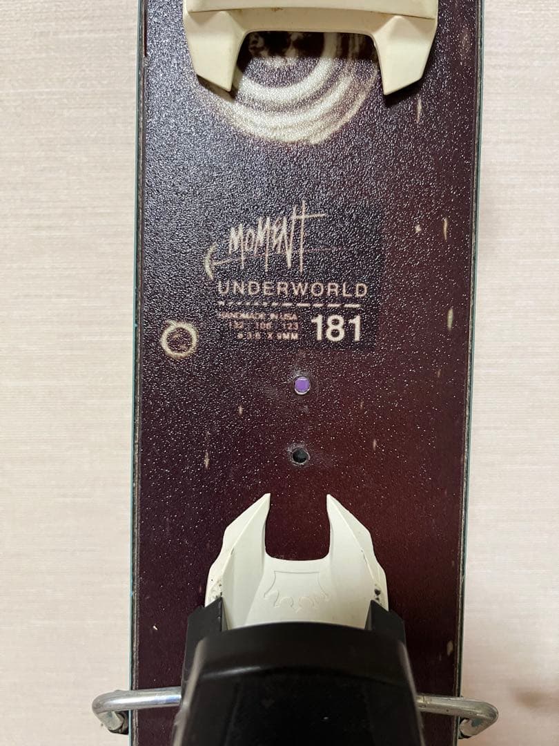 スキー板　moment UNDER WORLD 181cm