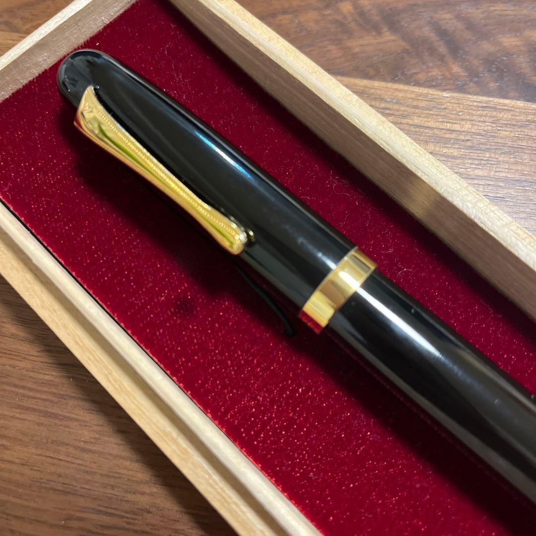 手造り万年筆 黒 日本製
