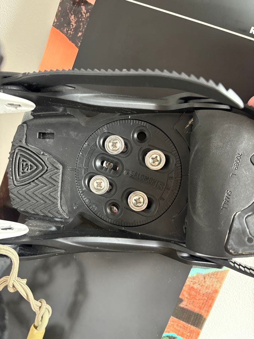RIDE/SALOMON スノーボードビンディングセット