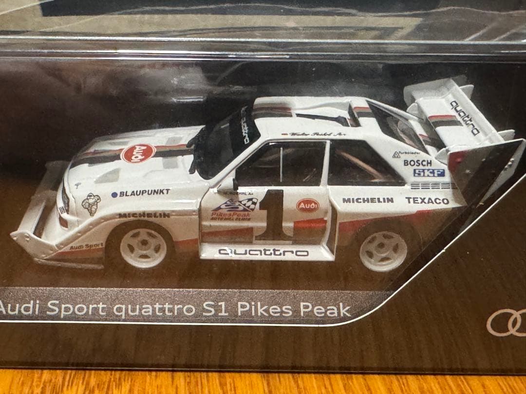アウディ スポーツ クアトロ S1 Pikes Peak W.ロール 限定品