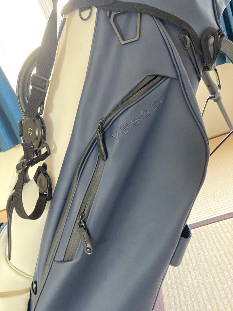 y*k様 VESSEL プレイヤー3.0スタンドキャディバック 8.5型ネイビー