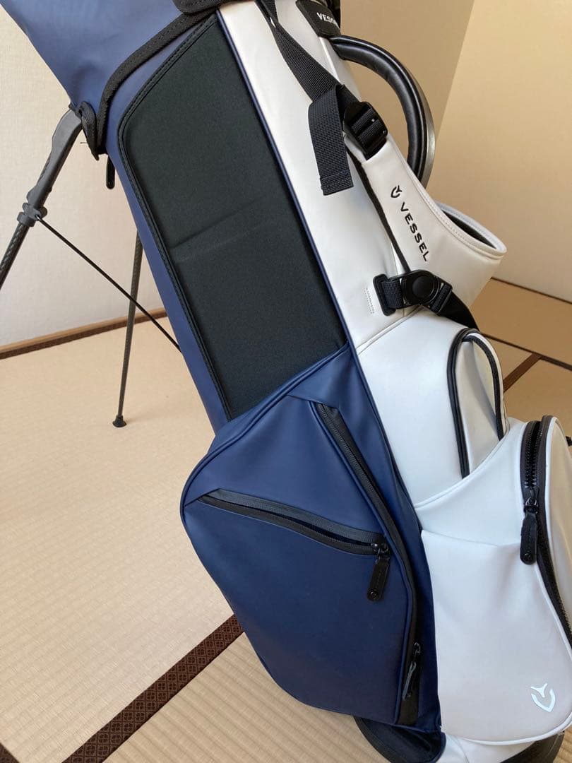 y*k様 VESSEL プレイヤー3.0スタンドキャディバック 8.5型ネイビー