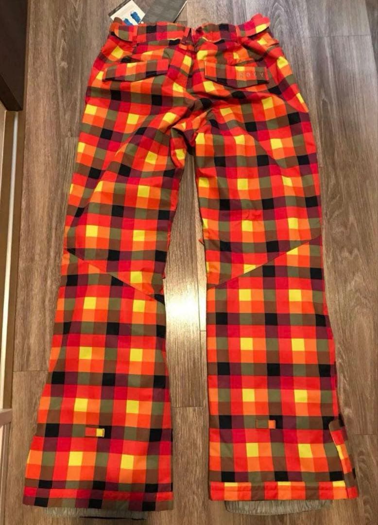 ロキシー ROXY スノーボード ウェア レディース パンツ　チェック　　上下
