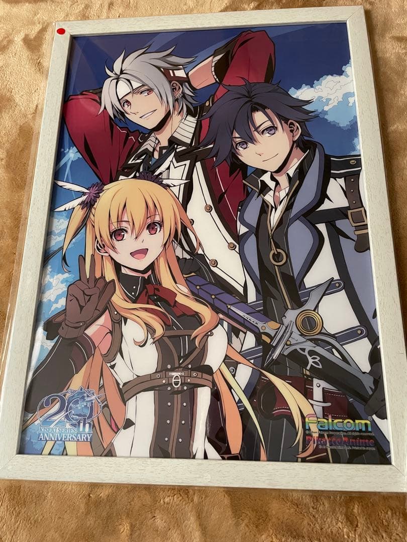 ピカットアニメ　空の軌跡　A3クリアポスター　額縁入り　2点セット