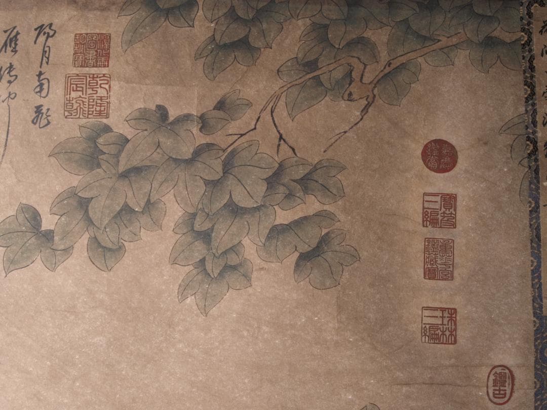 【骨董掛け軸】美女図 肉筆保證 捲り 中国古美術   AK532A12-1