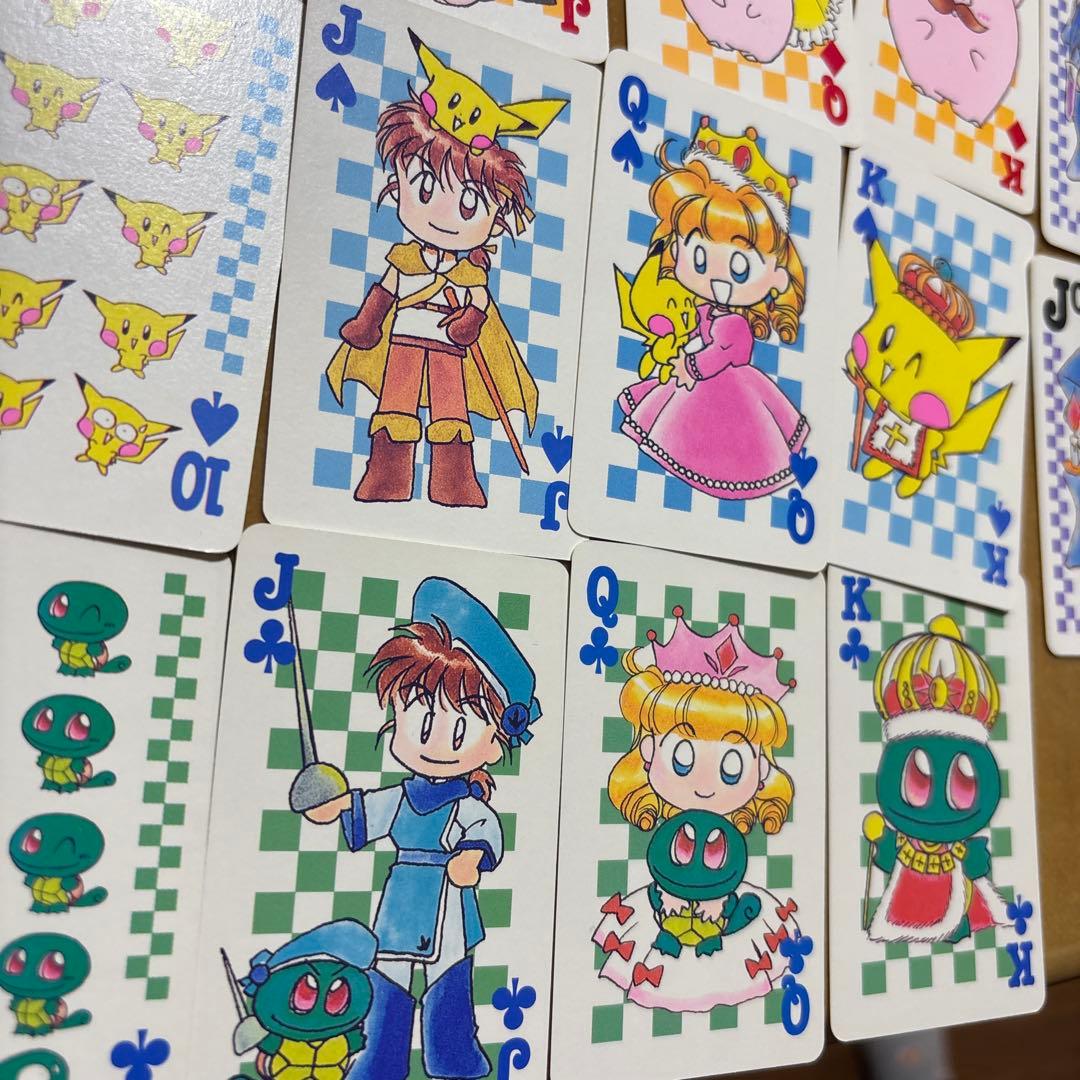 ポケモン　PiPiPiアドベンチャー　 トランプ　ちゃお　レトロ　月梨野ゆみ