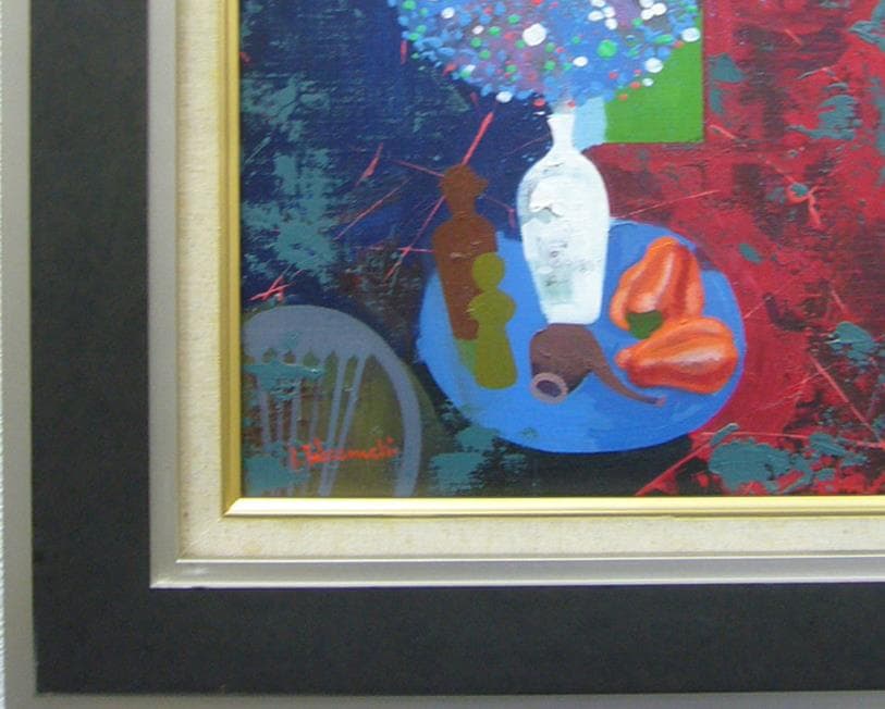 竹内敏彦 絵画 油絵 肉筆油絵 静物画 抽象画