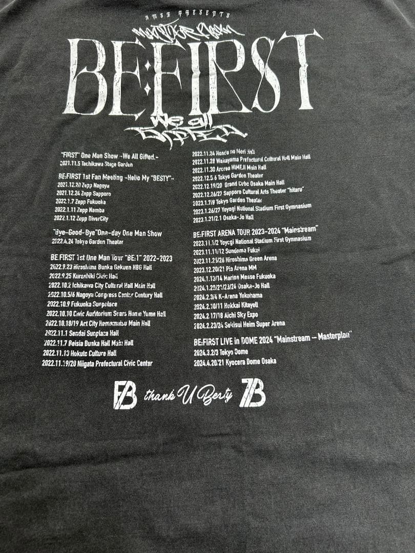 BE:FIRST BESTY FC 限定 Tシャツ Sサイズ ファンクラブ