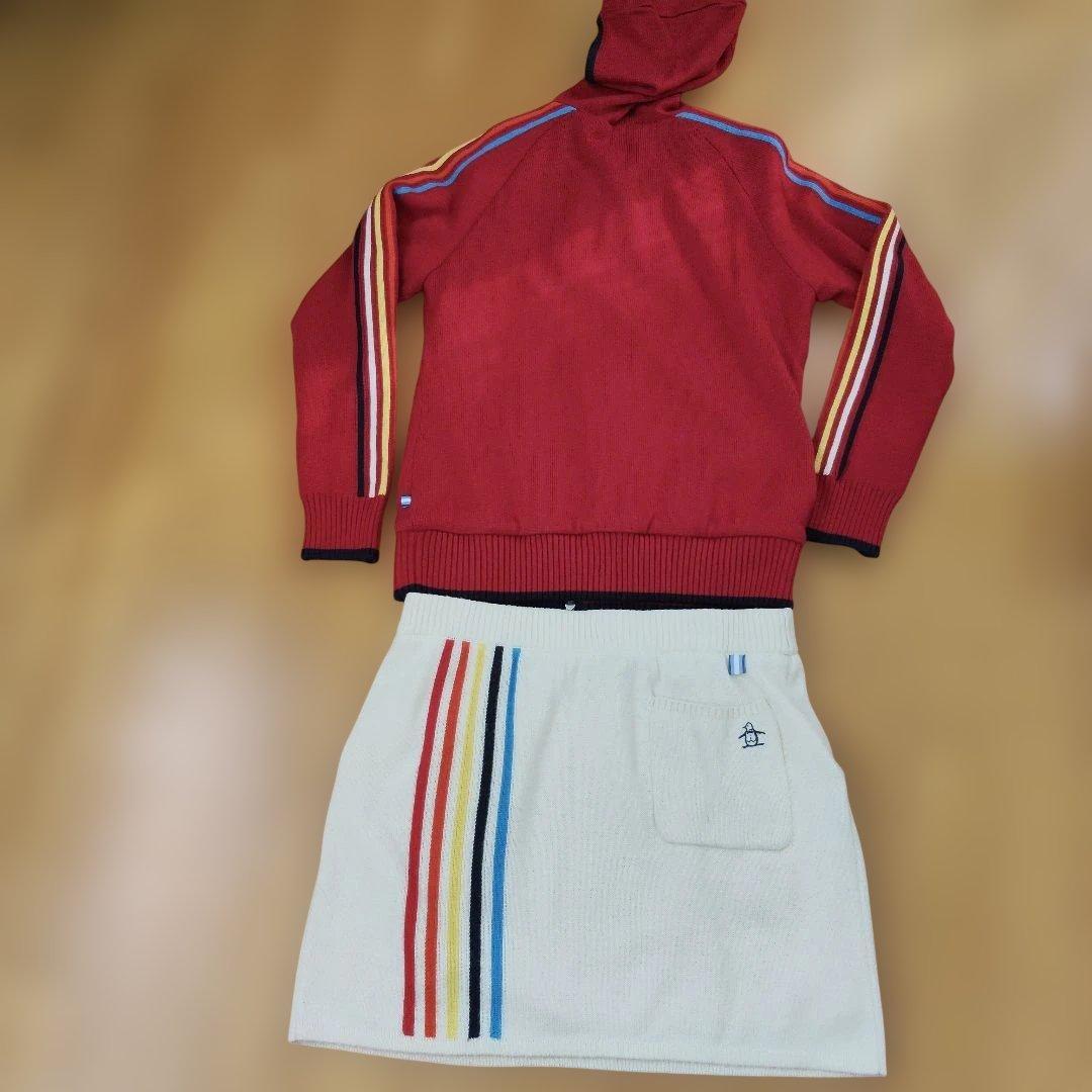 マンシングウェアレディース フード付きジャケットとスカートセット