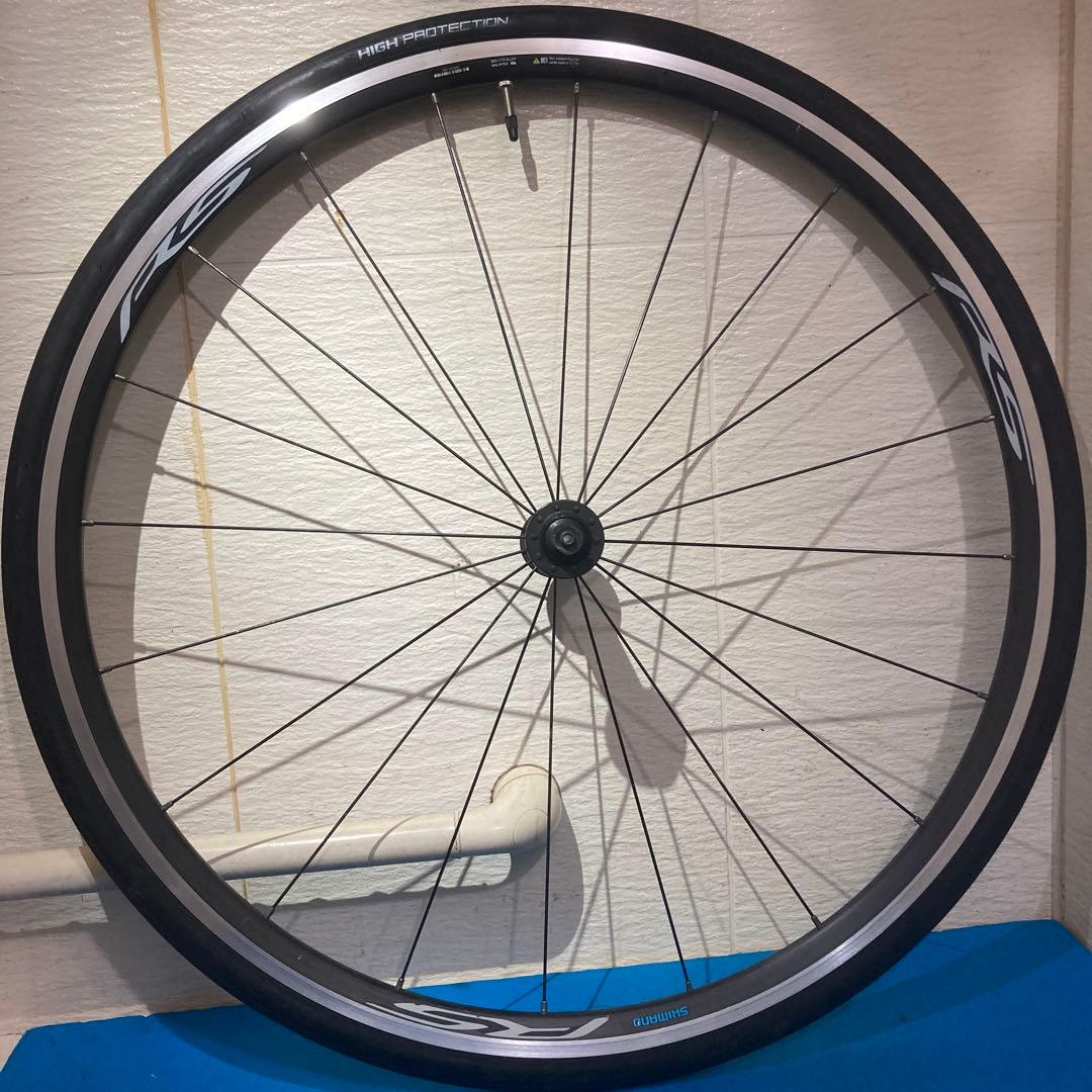 ★メンテ済WH-RS100 11sフリー 前後ホイール 25Cタイヤ クイック付