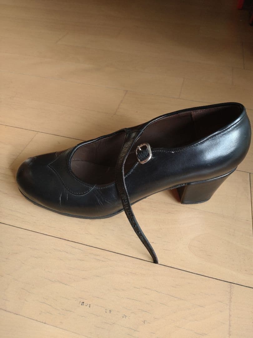 フラメンコシューズ　ガジャルド 黒　37