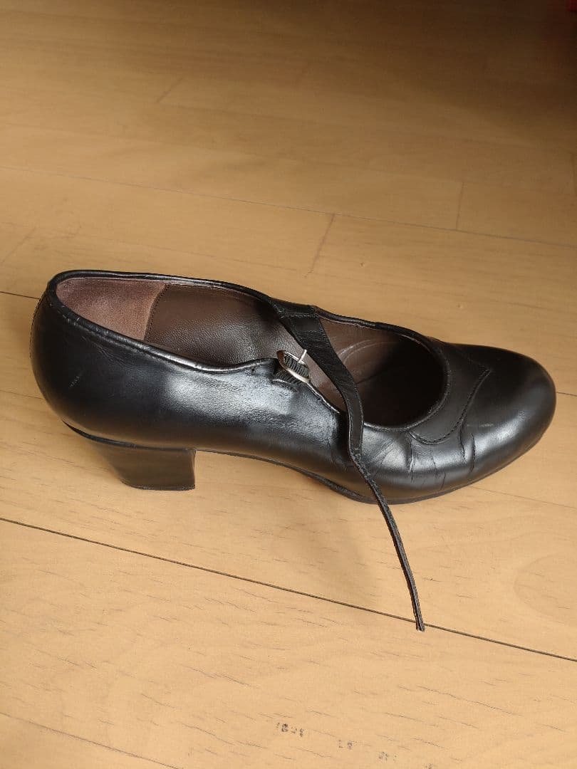 フラメンコシューズ　ガジャルド 黒　37