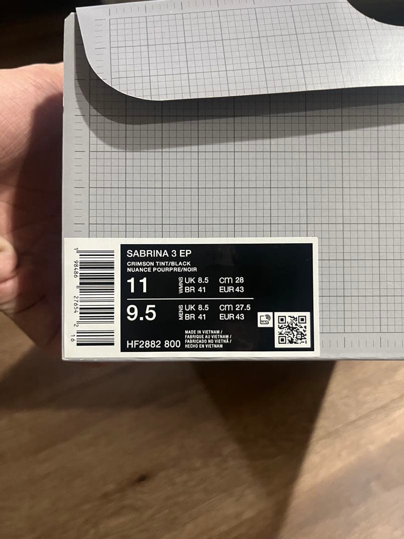 サブリナ3 SABRINA3 ピンク　28cm ２回使用