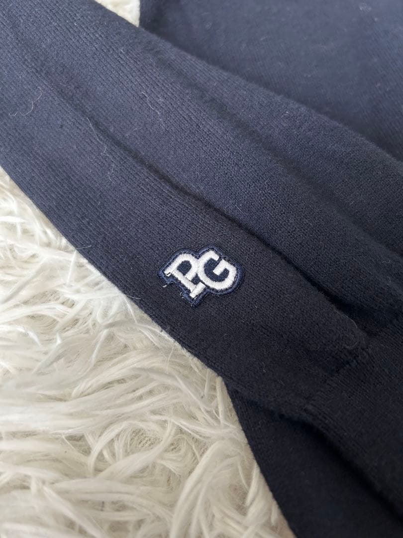 パーリーゲイツ 長袖 ゴルフ ニット セーター ハイネック ネイビー 5