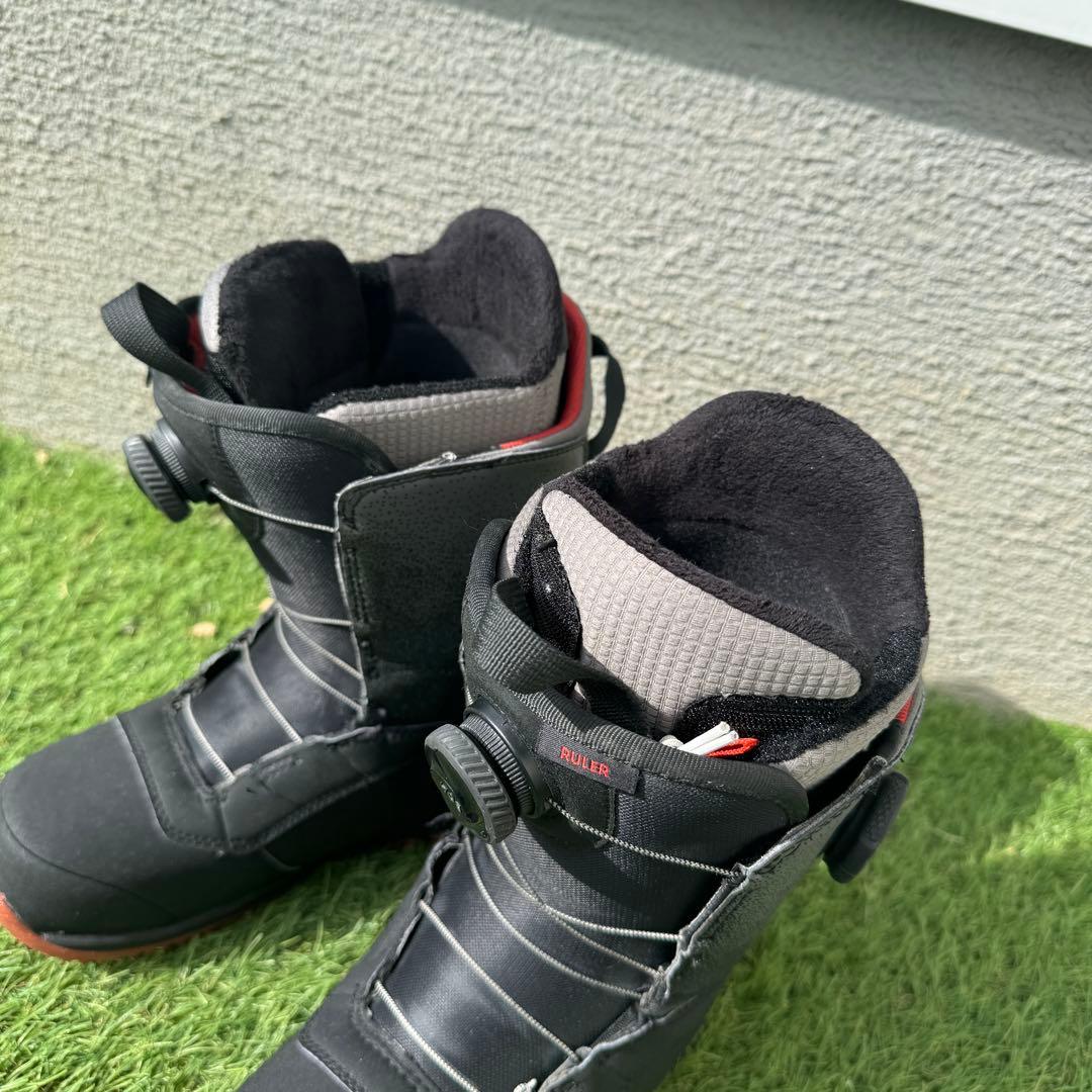 美品 バートン RULER BOA ダブルボア 25.5cm ブーツ