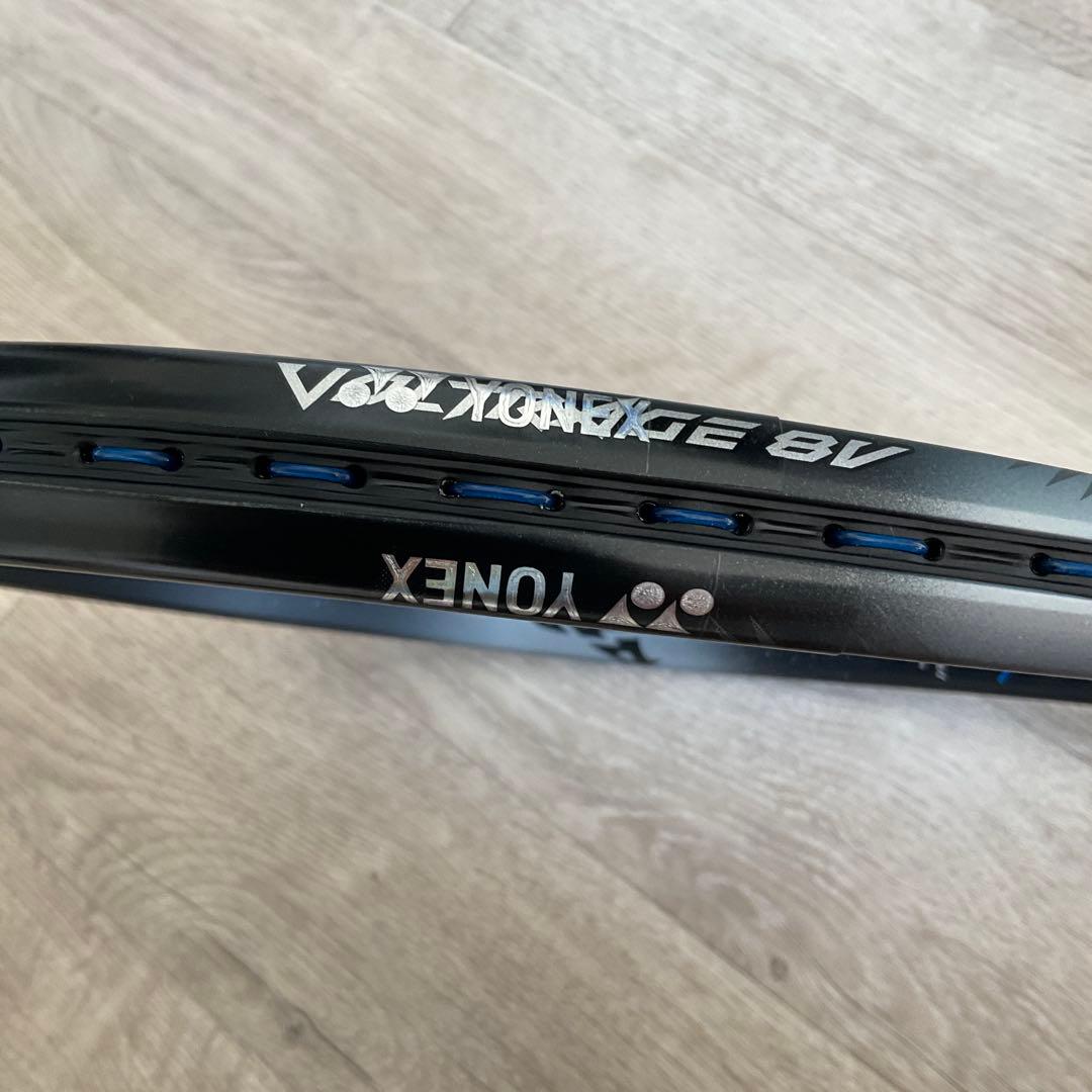 ソフトテニス　ヨネックス　ボルトレイジ　8v カスタムフィット