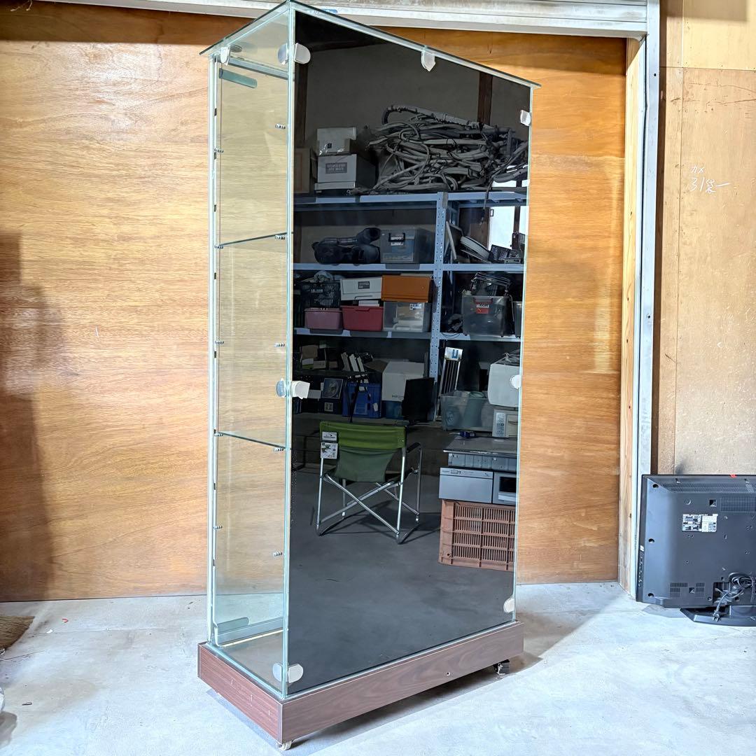 【福岡】【発送不可】 ショーケース 飾り棚 収納棚 コレクション 展示 玩具