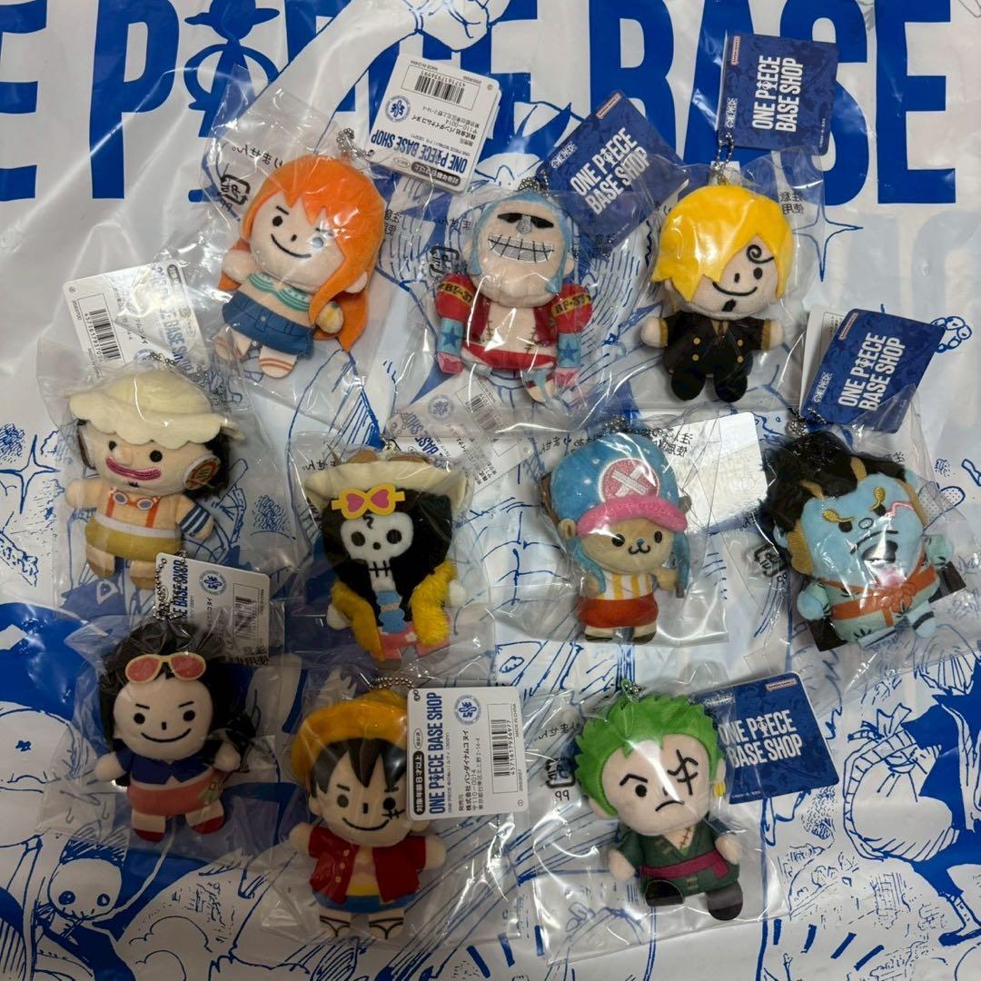 ONE PIECE BASE SHOP ゆびぬい 麦わらの一味　　10種