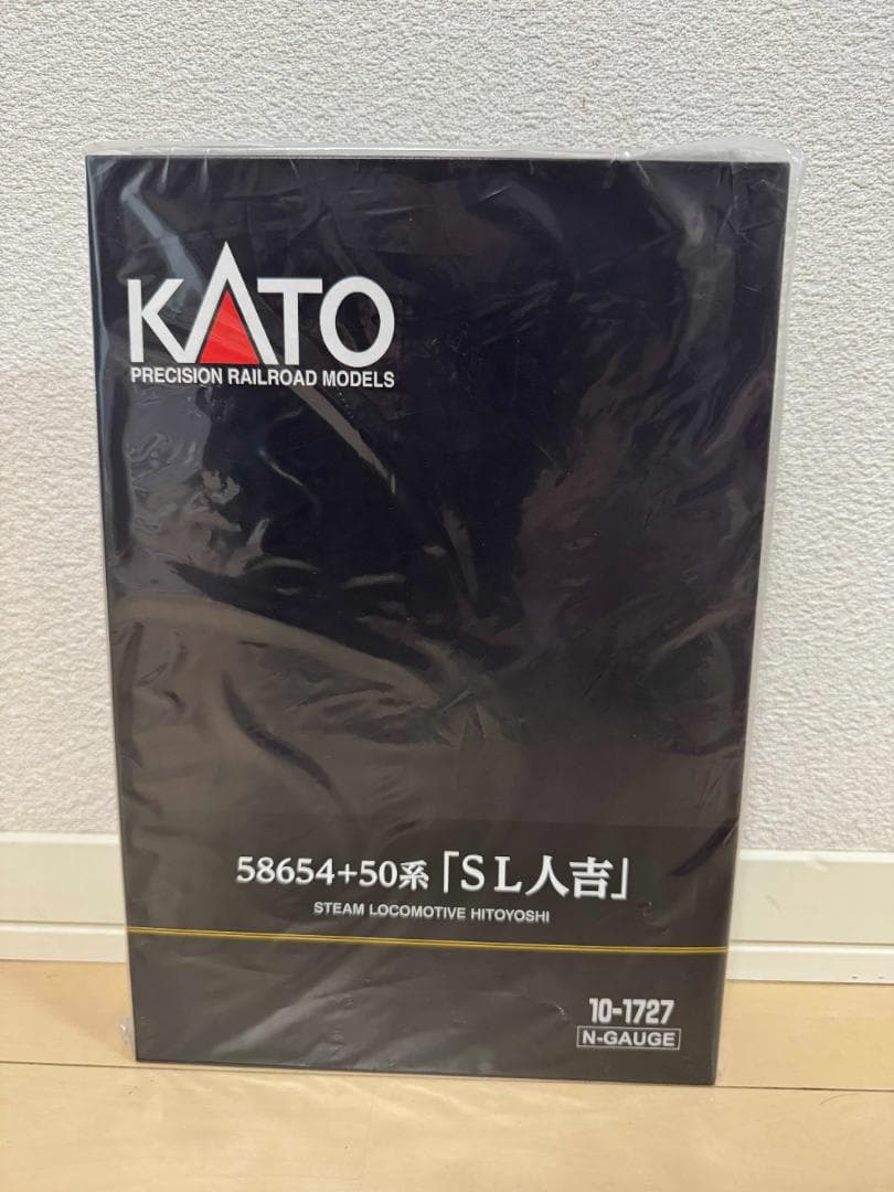 【未使用】KATO 58654+50系「SL人吉」4両セット（特別企画品）