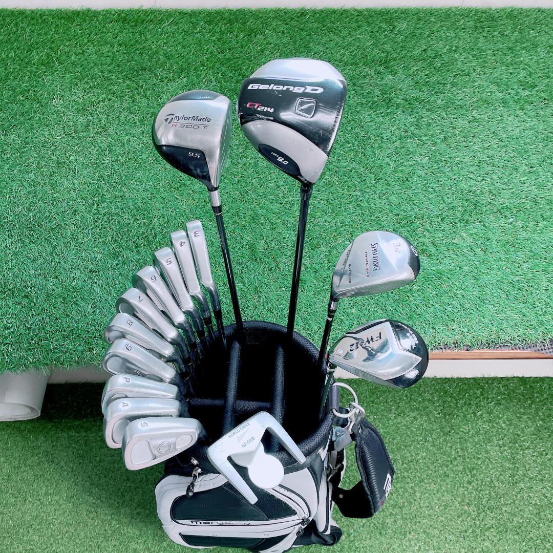 テーラーメイド 初心者 メンズ ゴルフクラブ フルセット 15本 N2445