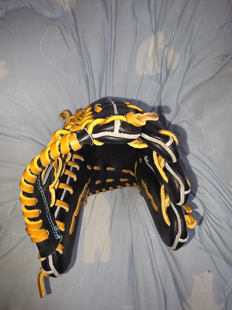 レア限定品　 ジームス 軟式グローブ 三方親シリーズ 湯もみ加工済み 外野用