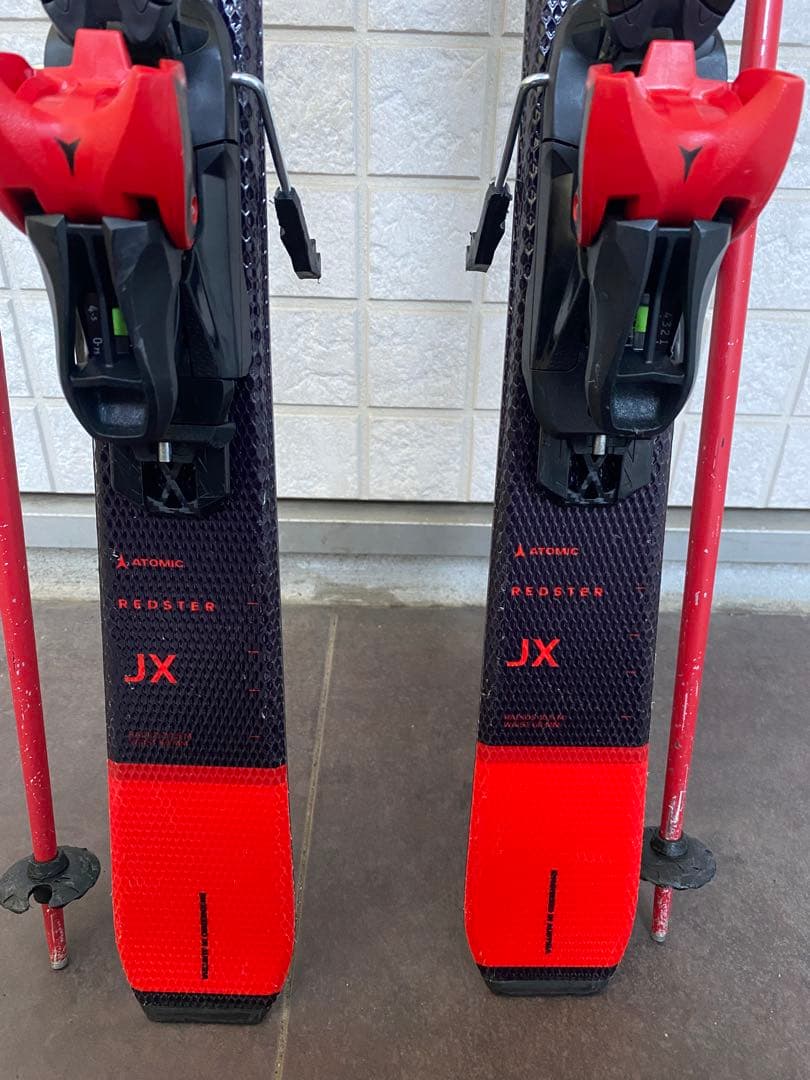 Atomic JX スキーセット 130センチ　ストック付き