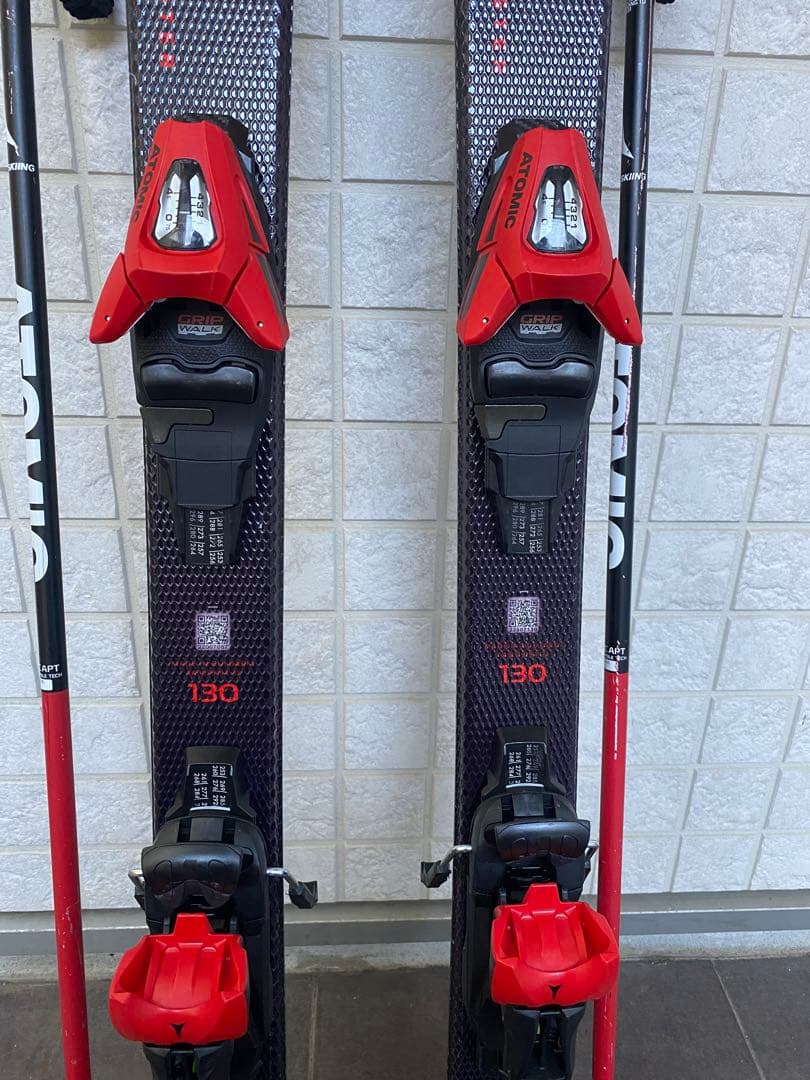 Atomic JX スキーセット 130センチ　ストック付き