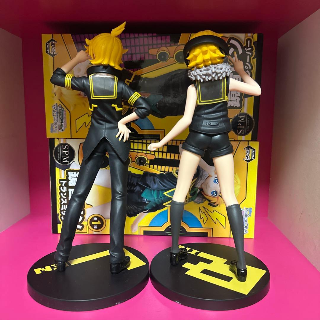 Project DIVA SPM 鏡音リン 鏡音レン フィギュア　2点セット