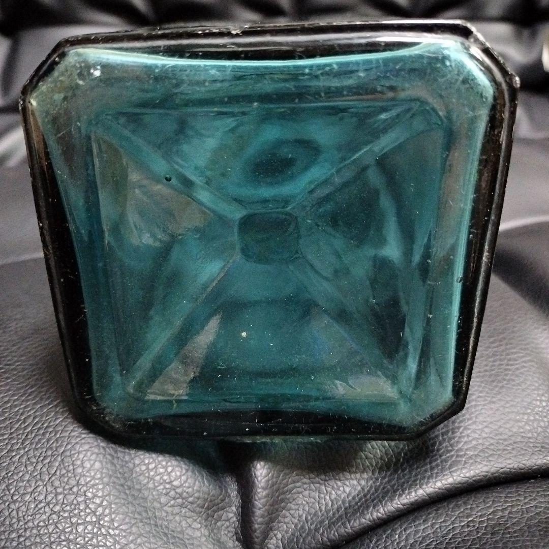 一升瓶 角瓶 金光會社 エンボス 骨董 アンティーク