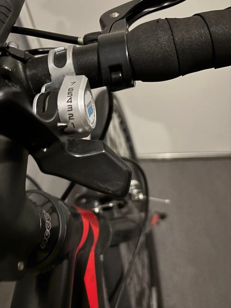 【引取限定-藤沢】Funn ロードバイク ブラック/レッド 7速