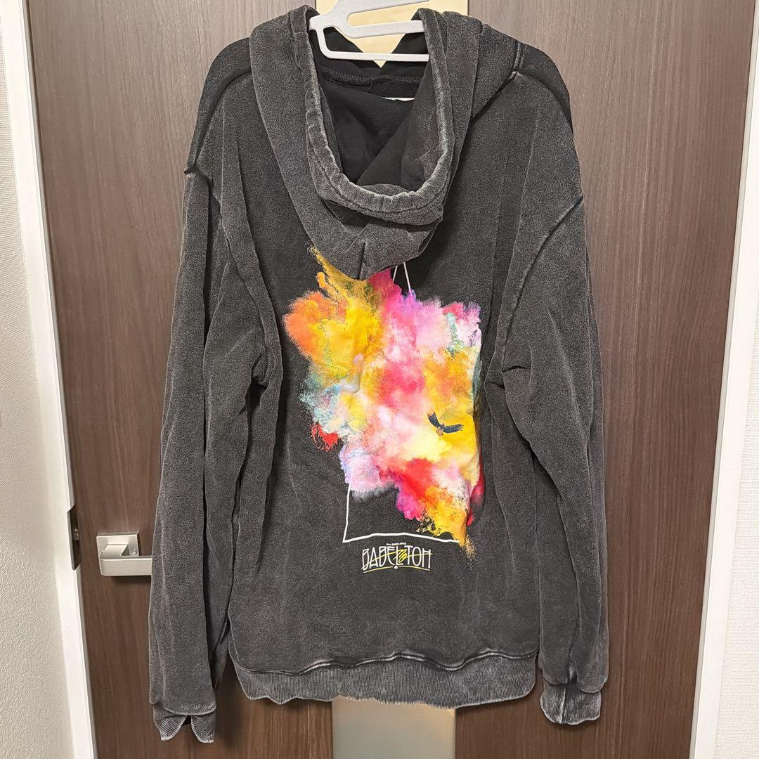 【美品】 ミセス “EDEN to BABEL”フーディ ブラック パーカー L