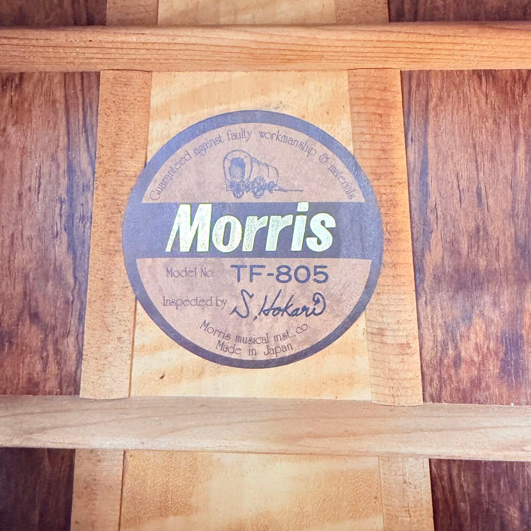 【希少】Morris TF-805 アコースティックギター