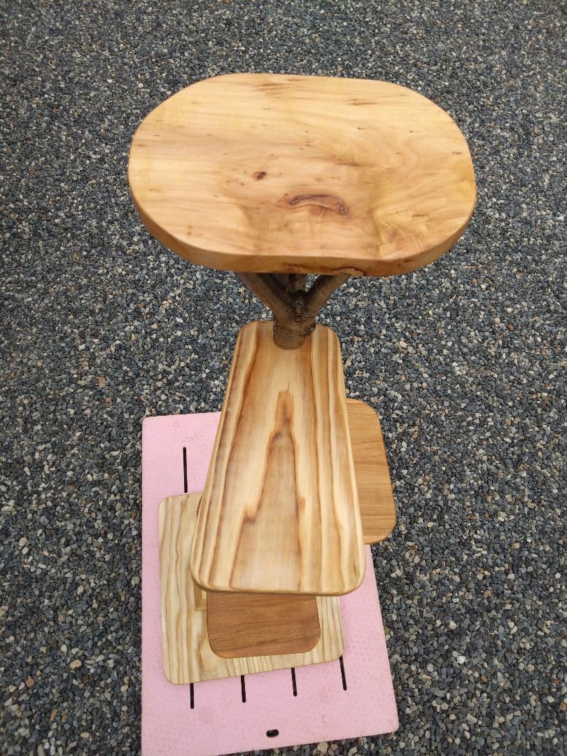 木製キャットタワー 据え置き型　桜❕